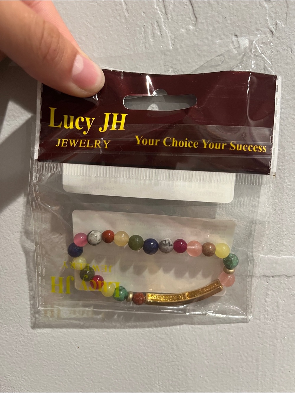Multicolor Amazing Grace Beaded Bracelet